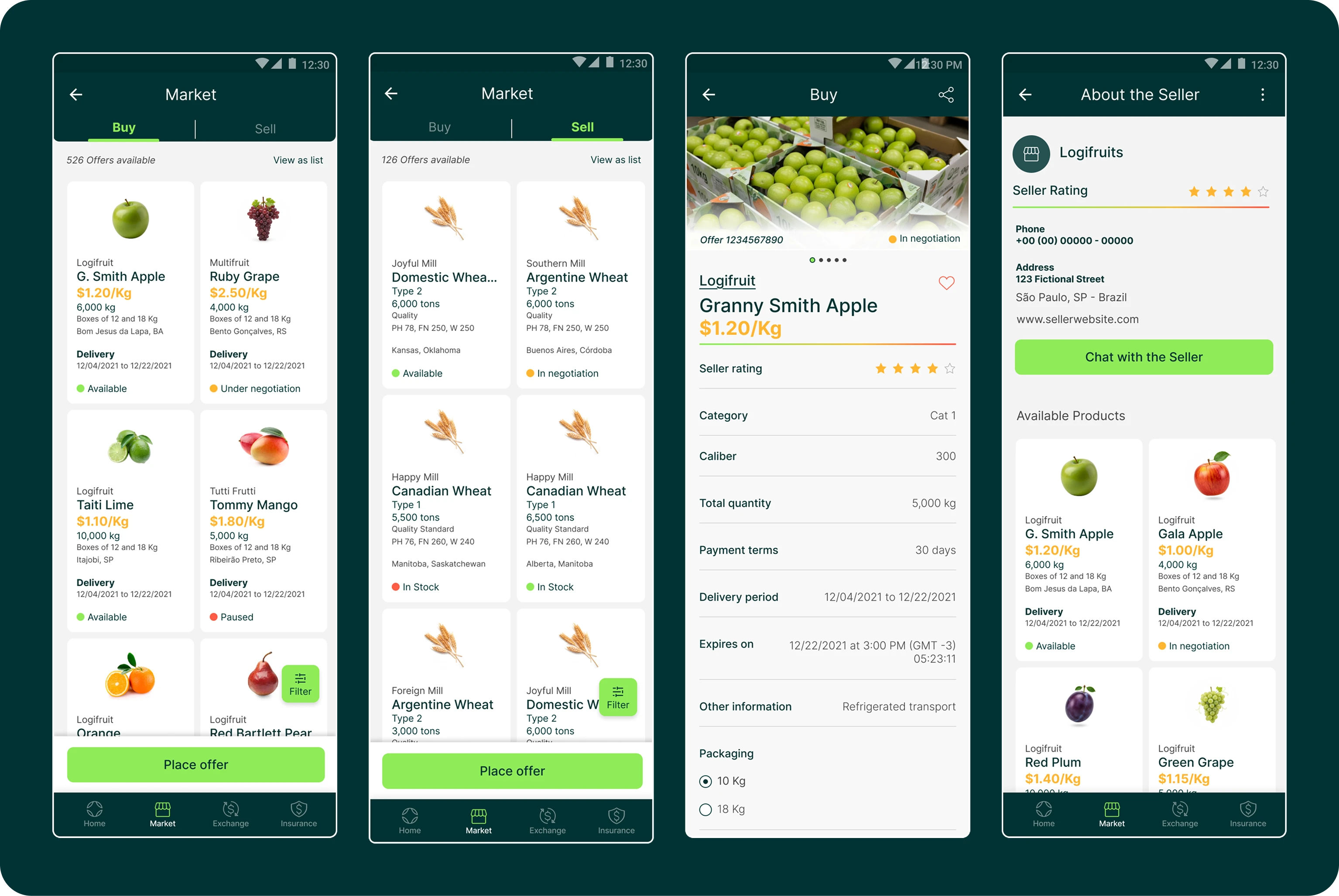 OpenSolo app screens